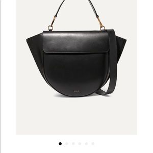 Sandler Hortensia large leather shoulder bag